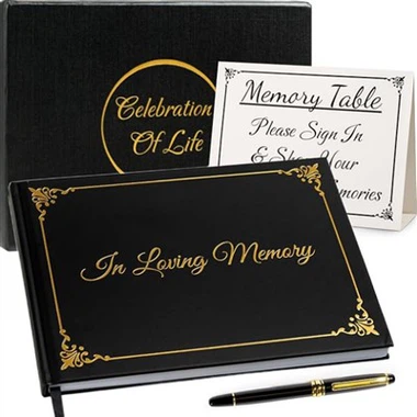 Livre d'or au cuir